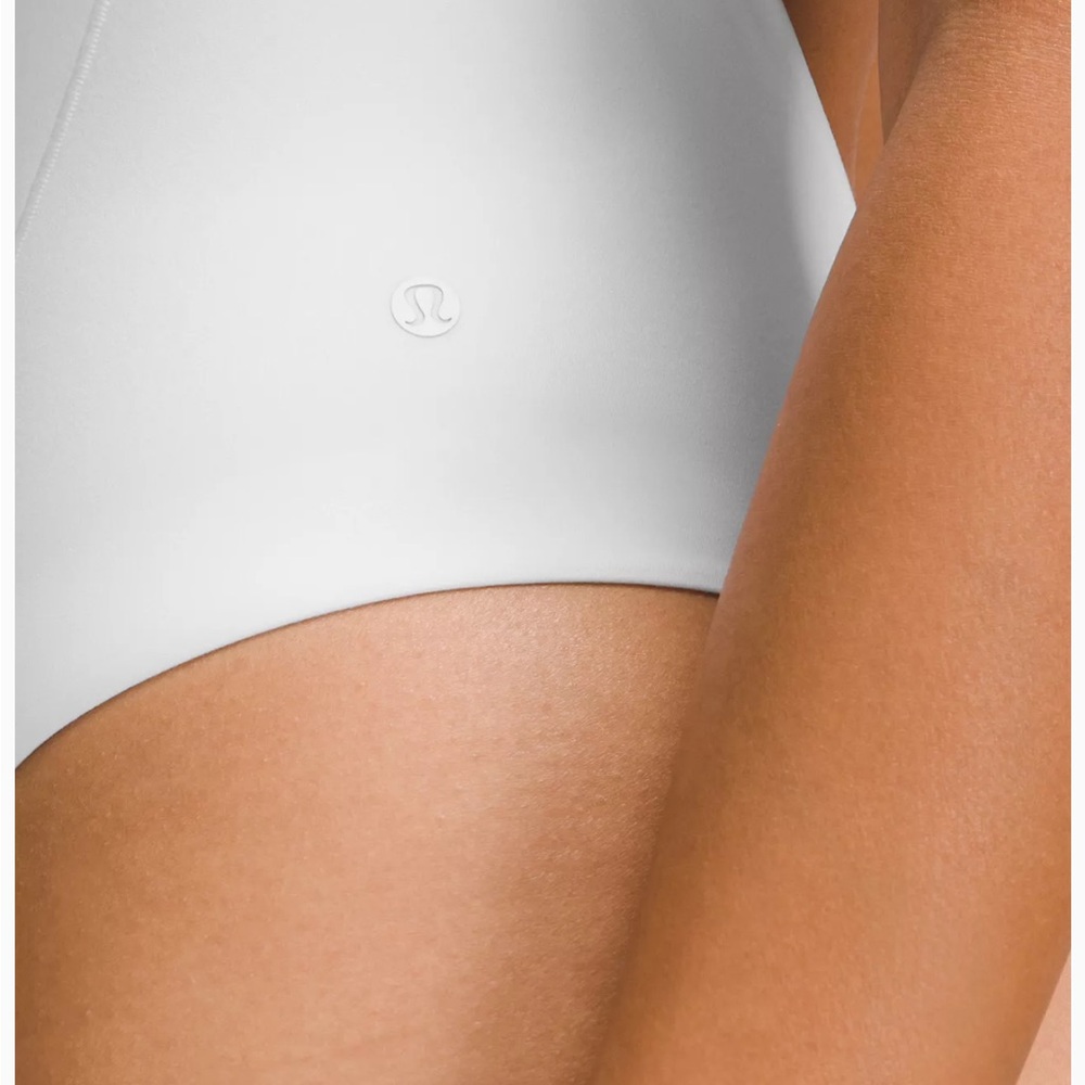 SOLD||Lululemon Wundermost Ultra-Soft Nulu One-Shoulder Spaghetti-Strap Bodysuit - Picture 5 of 8